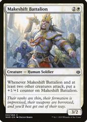 Makeshift Battalion [Foil] Magic War of the Spark Prices