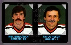 Bridgman, Resch #11 Hockey Cards 1985 7-Eleven Credit Cards Prices