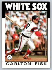 Carlton Fisk #290 Baseball Cards 1986 Topps Prices