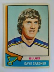 Dave Gardner #47 Hockey Cards 1974 O-Pee-Chee Prices