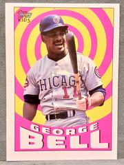 George Bell Baseball Cards 1992 Topps Kids Prices