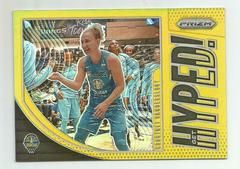Courtney Vandersloot [Prizm Gold] Basketball Cards 2020 Panini Prizm WNBA Get Hyped Prices