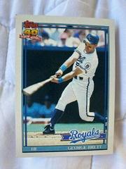George Brett Baseball Cards 1991 O Pee Chee Prices