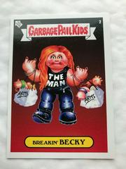 Breakin' Becky 2019 Garbage Pail Kids WWE x GPK Prices