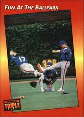 David Cone, Jeff Innis, John Franco [Fun at the Ballpark] #64 Baseball Cards 1992 Panini Donruss Triple Play Prices