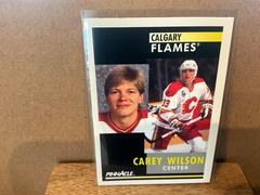 Carey Wilson #364 Hockey Cards 1991 Pinnacle Prices