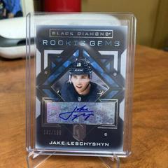 Jake Leschyshyn #RG-JL Hockey Cards 2021 Upper Deck Black Diamond Rookie Gems Prices