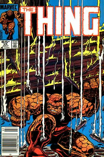 The Thing #25 (1985) Cover Art