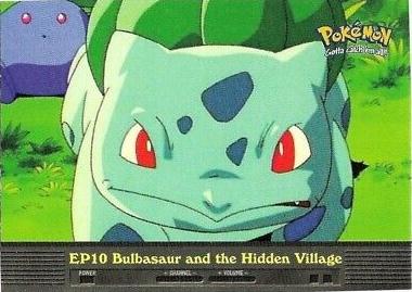 Bulbasaur and the Hidden Village #EP10 Pokemon 2000 Topps TV