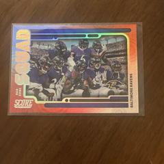 Baltimore Ravens [Red Zone] Football Cards 2022 Panini Score Squad Prices