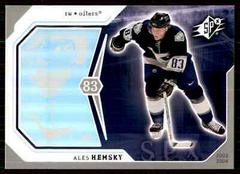 Ales Hemsky Hockey Cards 2003 SPx Prices
