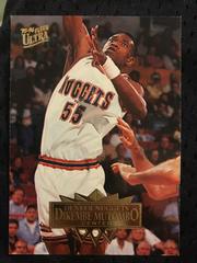 Dikembe Mutombo Basketball Cards 1995 Ultra Prices