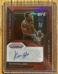 Kevin Holland [Red] Ufc Cards 2021 Panini Prizm UFC Sensational Signatures Prices