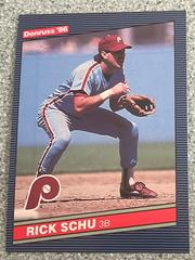 Rick Schu Baseball Cards 1986 Donruss Prices