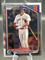 Roman Anthony #BCP-22 Baseball Cards 2024 Bowman Chrome Prospect Prices
