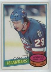 Anders Kallur #156 Hockey Cards 1980 O-Pee-Chee Prices
