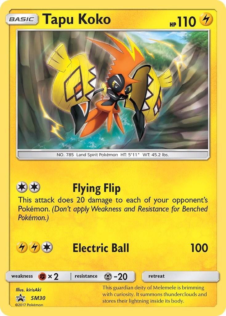 Tapu Koko #SM30 Prices | Pokemon Promo | Pokemon Cards