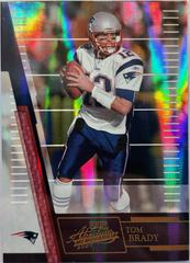 Tom Brady #86 Football Cards 2007 Playoff Absolute Memorabilia Prices