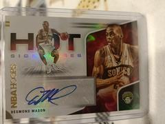 Desmond Mason #Hs-dma Basketball Cards 2020 Panini Hoops Hot Signatures Prices