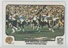 New Orleans Saints Ample Protection Football Cards 1977 Fleer Team Action Prices