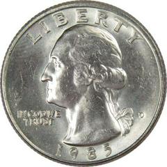 1985 D Coins Washington Quarter Prices