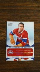 Maurice Richard Hockey Cards 2008 Upper Deck Montreal Canadiens Centennial Prices