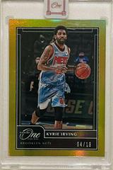 Kyrie Irving [Gold] Basketball Cards 2020 Panini One and One Prices