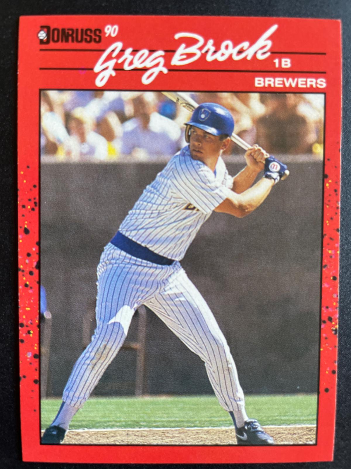 Greg Brock 293 Ungraded 1990 Donruss