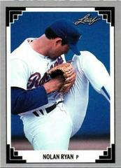 Nolan Ryan #25 Baseball Cards 1991 Leaf Preview Prices