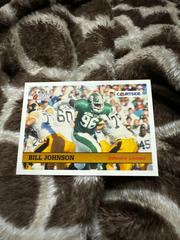 Bill Johnson #63 Football Cards 1992 Courtside Prices