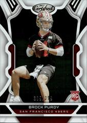 Brock Purdy Football Cards 2022 Panini Certified Prices