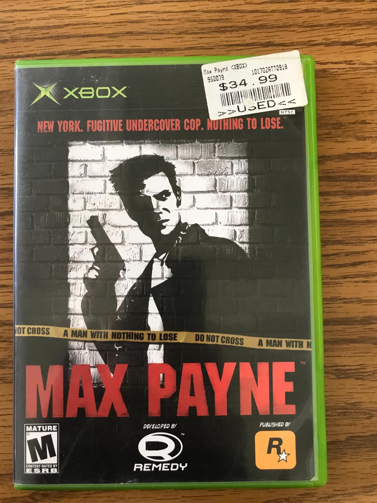 Max Payne | Item, Box, and Manual | Xbox