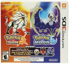 Pokemon Ultra Sun & Pokemon Ultra Moon Dual Pack [Bonus Figures] Nintendo 3DS Prices