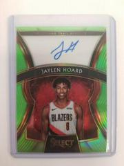 Jaylen Hoard [Neon Green Prizm] #RS-JHD Basketball Cards 2019 Panini Select Rookie Signatures Prices