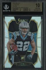 Christian McCaffrey #7 Football Cards 2016 Panini Select NFL Draft Xrc Prizm Redemption Prices