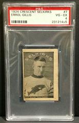 Errol Gillis Hockey Cards 1924 Crescent Selkirks Prices