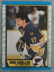 Gino Cavallini #176 Hockey Cards 1989 Topps Prices