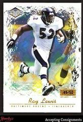 Ray Lewis [Premiere Date] Football Cards 2001 Pacific Impressions Prices