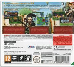 Back Cover (PAL) | Etrian Odyssey IV: Legends Of The Titan PAL Nintendo 3DS