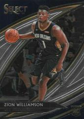Zion Williamson #297 Basketball Cards 2019 Panini Select Prices