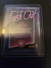 Young Back | Trae Young Basketball Cards 2020 Panini Donruss Optic Lights Out