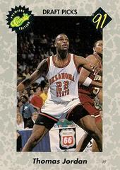 Thomas Jordan [Draft Picks Premiere Edition] #49 Basketball Cards 1991 Classic Draft Prices