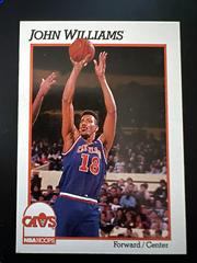 John Williams #42 Basketball Cards 1991 Hoops Prices