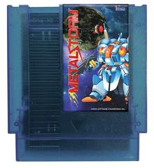 Transparent Blue Cartridge | Metal Storm [Collector's Edition] NES