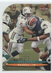 Zach Thomas [Gold Medallion] #17 Football Cards 2003 Ultra Prices