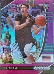 LaMelo Ball [Purple Prizm] Basketball Cards 2020 Panini Prizm Draft Picks Prices