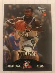 Victor Page #12 Basketball Cards 1997 Score Board Rookies Prices