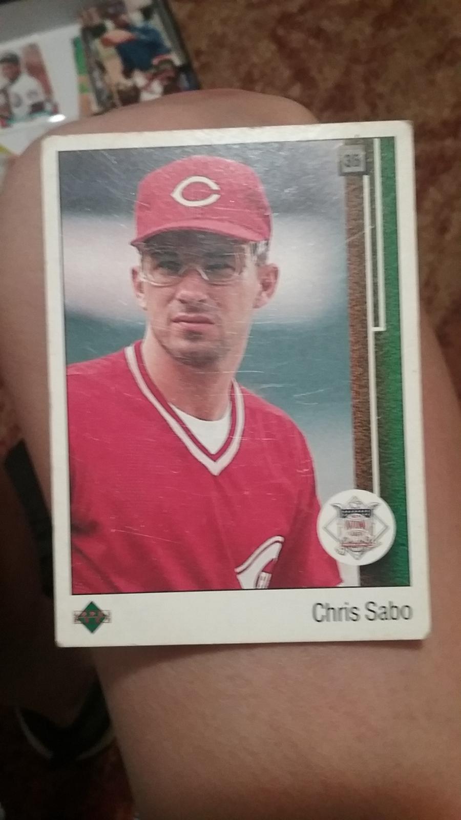 Chris Sabo Ungraded 1989 Upper Deck