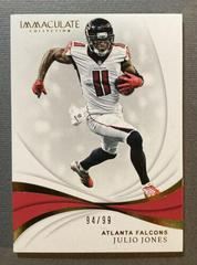 Julio Jones #7 Football Cards 2019 Panini Immaculate Collection Prices