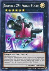 Number 25: Force Focus [Starfoil] YuGiOh Star Pack 2014 Prices